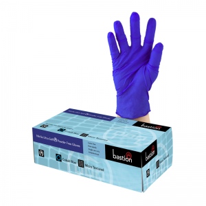 Disposable Nitrile Gloves | Ultra Soft P/F Cobalt Blue | Bastion ...